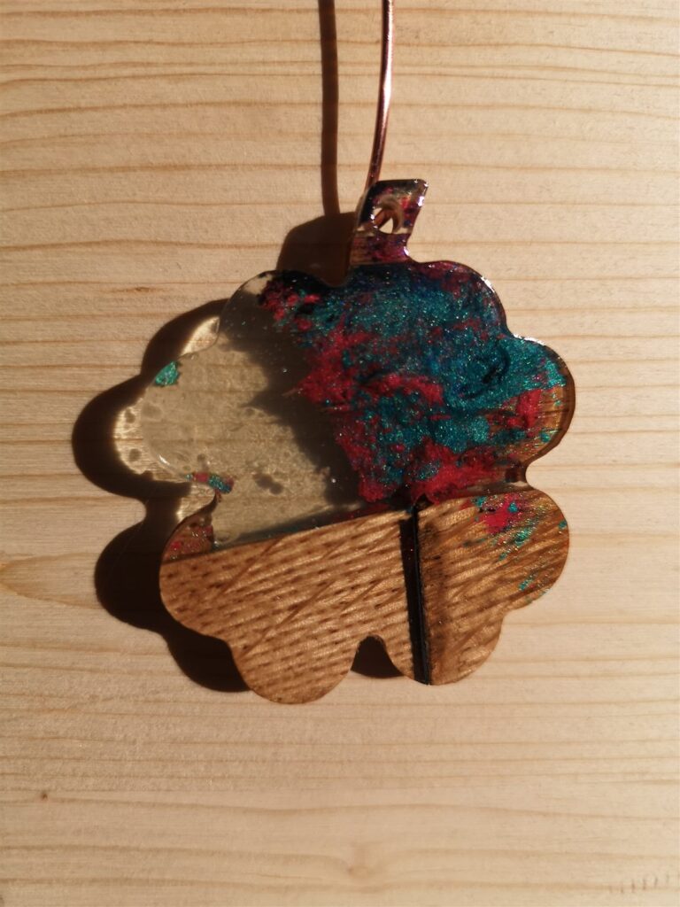 Epoxidharz-Anhänger aus Holz, Bild 9
